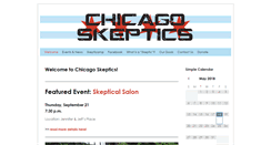 Desktop Screenshot of chicagoskeptics.net