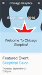 Mobile Screenshot of chicagoskeptics.net